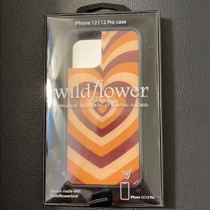 Wildflower Latte Art iPhone 12 Phone Case